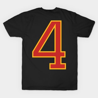 Rashee Rice KC Number 4 JERSEY-1 T-Shirt